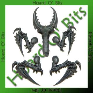 WARHAMMER 40K BITS TYRANID TRYGON   4x MAWLOC TALONS  