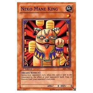  YuGiOh Magicians Force Neko Mane King MFC 021 Common [Toy 