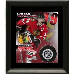 Jonathan Toews Puck Frame   Memorabilia 