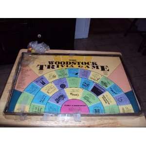  THE WOODSTOCK TRIVIA BOARD GAME 