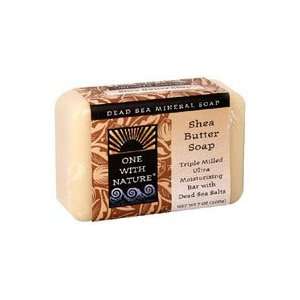   With Nature Shea Butter Dead Sea Mineral Soap Case Pack of 7: Beauty