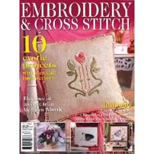  Embroidery & Cross Stitch Magazine   Vol. 15, No. 8: Arts 