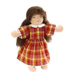   Doll in Girl with Brown Eyes, Brown Hair, and Blush Skin: Toys & Games