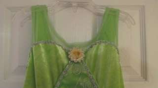 DISNEY STORE TINKER BELL DRESS GENTLY USED MUST SEE   SIZE M  