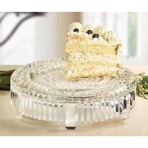  Estate Collection 12 Skirted Cake Plate: Home & Kitchen