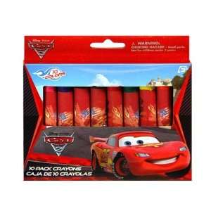    Disney Cars 2 10pk Jumbo Crayon in Window Box: Toys & Games