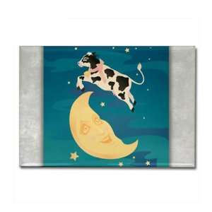  Rectangle Magnet Cow Jumped Over the Moon 