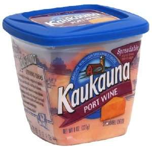 Kaukauna Port Wine Cheese, 8 oz  Fresh