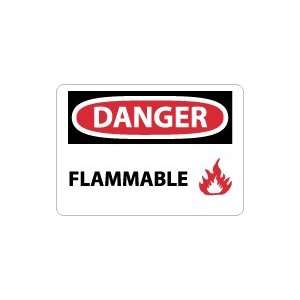  OSHA DANGER Flammable Safety Sign