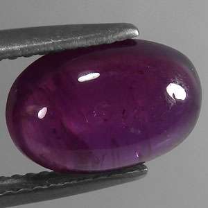38 CT CERTIFIED UNHEATED CAB NATURAL PURPLE SAPPHIRE  