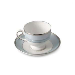  Lustreware Blue Fin Tea Saucer