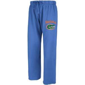   Gators Ladies Royal Blue Cozy Fleece Pants (Medium)