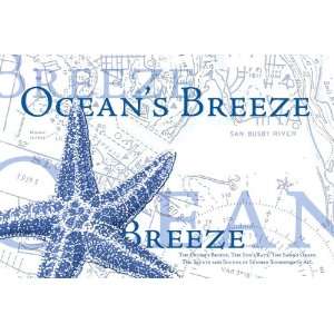  Ocean Breeze Blue Star Fish Starfish Doormat Rug Patio 