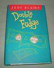 BOOK HC Judy Blume   Double Fudge