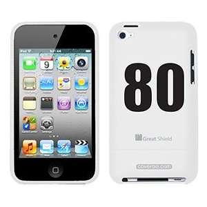  Number 80 on iPod Touch 4g Greatshield Case: Electronics