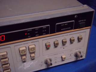 HP 3325A SYNTHESIZER FUNCTION GENERATOR USED  