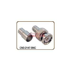  BNC Male Crimp on Connector 2 Pc For RG59: Electronics