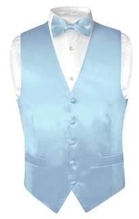New BIAGIO Collection Brand SILK Dress Vest and BowTie with matching 