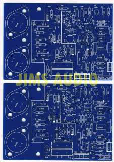 Class A dynamic biasing 80W amplifier PCB Quad 405 2pcs  