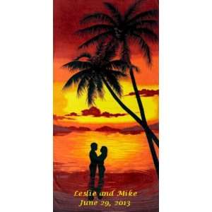  Personalized Beach Towel for the Newlyweds: Home & Kitchen