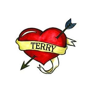  Terry Temporaray Tattoo Toys & Games