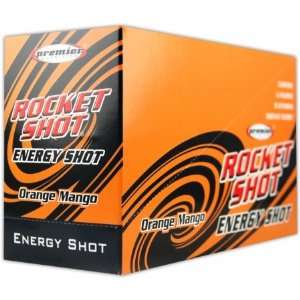  Premier Nutrition Rocket Shot   10 Pack   Orange Mango 