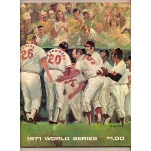    1971 World Series Program Pirates @ Orioles: Everything Else