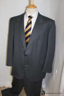 OXXFORD CLOTHES *MANSION* Super100s MEN SUIT SZ 54 R PANTS 42 X 35 