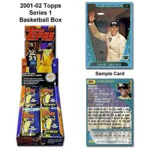  Topps NBA 2001 02 Series 1 Unopened Box: Sports & Outdoors