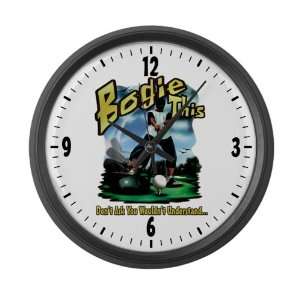  Large Wall Clock Golf Humor Bogie This: Everything Else