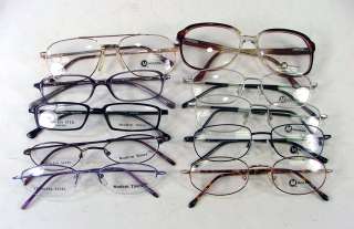 10 Pair Modern Times Glasses Eyeglasses Frame Steel  