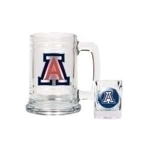  Arizona Wildcats Boilermaker Set   Primary Logo Sports 