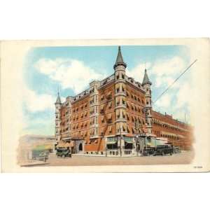   1920s Vintage Postcard The Idan Ha Hotel Boise Idaho: Everything Else