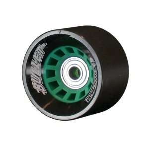 Bullet Quad wheels  Black with bearings 58mm  