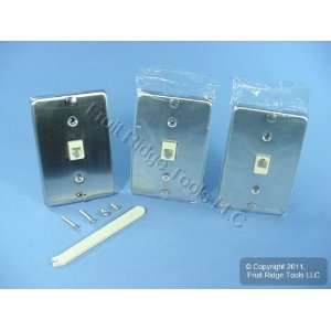   Wall Phone Mounting Plates Telephone Jacks C0253 SS: Home Improvement