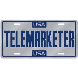  New  Usa Telemarketer  License Plate Occupations