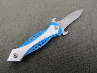MTech M Tech 440 Steel USA Design Folding Pocket Knife Blue  