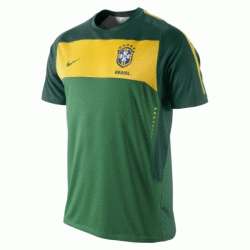 FÚTBOL 2010 de JERSEY de entrenamiento de WC de Nike el BRASIL NUEVO