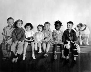   LITTLE RASCALS COMEDY CHILD ACTORS BLACK AND WHITE TELEVISION  