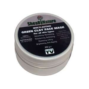 Multi Action Anti Ageing French Green Clay Face Mask for Brightening 