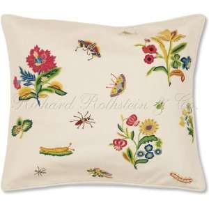  Botanic Garden Embroidered Pillow Baby