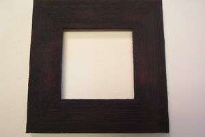 Wide Rustic Black Barnwood Picture Frame Standard  