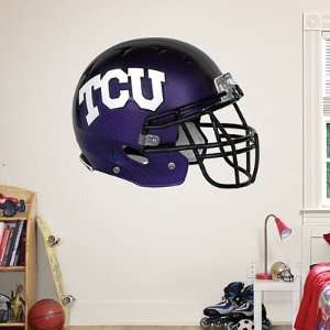  TCU Fathead Wall Graphic Horned Frogs Helmet Sports 