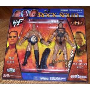   Rock Solid Collectors Edition ~ The Rock & The Scorpion King Toys