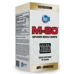  BPI  M 80, Muscle Growth, 80 capsules Health & Personal 
