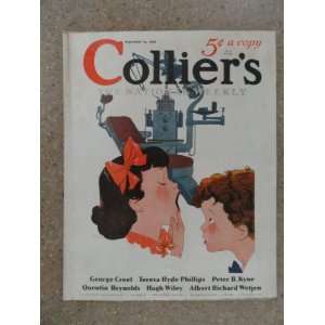 Colliers Magazine September 14,1935 (Cover Only) cover art by Paul 