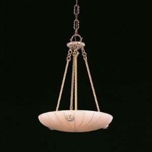  Bravado Alabaster Pendant Finish Bronze