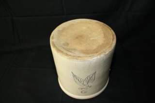 VINTAGE 2 GALLON BIRCH LEAF REDWING CROCK  