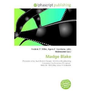  Madge Blake (9786132721068): Books