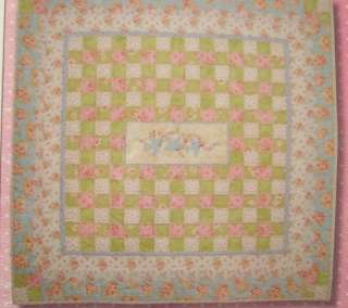 Nesting~Baby Quilt Pattern~Bluebirds for baby  
